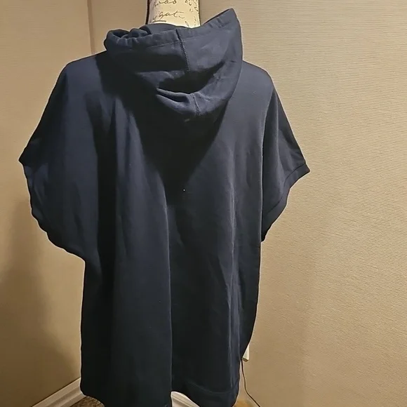 BANANA REPUBLIC blue hoodie... size XL....NEW! - Picture 5 of 10